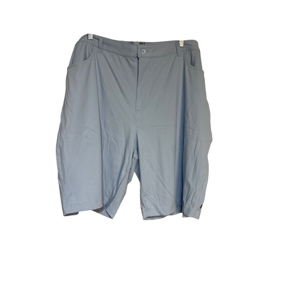 Mens Graham Luxe Light Blue Golf Shorts Size 44 Stretch Fabric Comfortable Fit - Picture 1 of 6